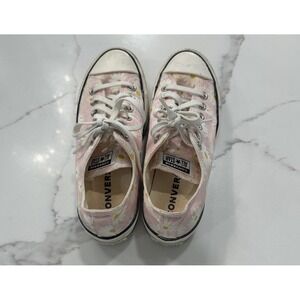 Converse Shoes Womens Size 7.5 Pink Daisy Platform Low Top Sneakers 568934C
